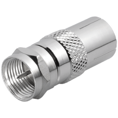 Adapter F-plug - IEC-jack 9,5 mm