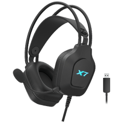 Slušalice sa mikrofonom, gaming, USB, LED