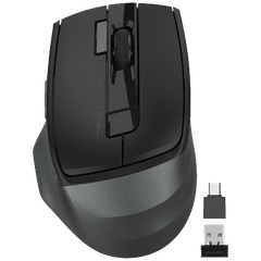 Bežični miš, optički, 2000 dpi, USB nano prijemnik + USB-C