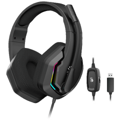 Slušalice sa mikrofonom, gaming, 7.1, RGB, USB