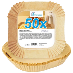 Papir za pečenje za friteze na vrući zrak, 20x20 cm, 50 kom.