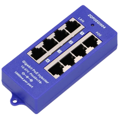 PoE iInjector sa 4 1000Mb/s RJ45 porta, pasivni