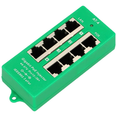 PoE Injector sa 4 Gigabit 802.3at/af porta, Mode A, aktivni