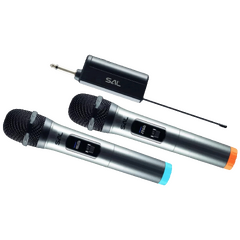 Bežični set, 2 bežična mikrofona i prijemnik