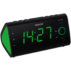 Fm radio sa digitalnim prikazom vremena SENCOR SRC 170 GN ze