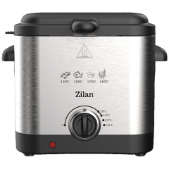 Friteza, kapacitet 1.5 l, 2000 W, crna