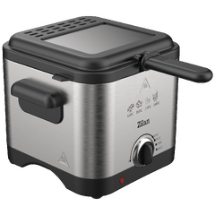Friteza, kapacitet 1.5 l, 2000 W, crna