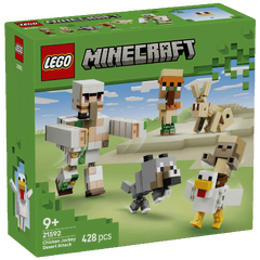 Napad pilića džokeja u pustinji, LEGO Minecraft