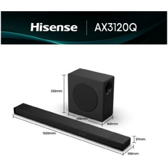 Hisense zvučna traka AX3120Q Hisense zvučna traka AX3120Q