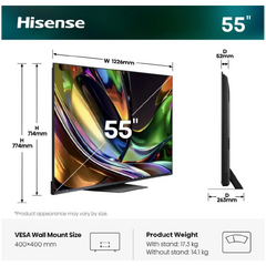 HISENSE LED TV 55UR8S
