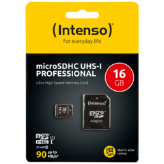 Micro SDHC/SDXC kartica 16GB Class 10, UHS-I +adapter, Pro