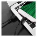USB kabl za smartphone, micro USB kabl, 1 met., 2 A, crna