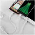 USB kabl, 3in1, microUSB, USB type C, Lightning, 1 met, 2 A