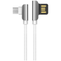 USB kabl za smartphone, micro USB, 1.2 met., 2.4 A, bijela