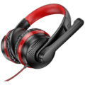 Slušalice sa mikrofonom, gaming, 3.5 mm / USB, crvena