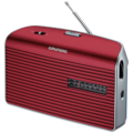 Grundig - Music 60 Red/Silver