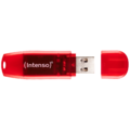 USB Flash drive 128GB Hi-Speed USB 2.0, Rainbow Line, RED