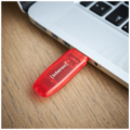 USB Flash drive 128GB Hi-Speed USB 2.0, Rainbow Line, RED