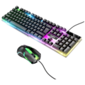 Tipkovnica+miš, gaming set, RGB osvjetljenje, USB