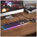 Tipkovnica+miš, gaming set, RGB osvjetljenje, USB