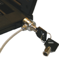 Zaštitni kabl / sajla za laptop sa ključem