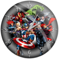 Marvel - Wall Clock Glossy Avengers 003
