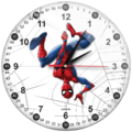 Marvel - Wall Clock GlossySpider Man 003