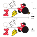 USB Flash Drive 16GB, USB2.0, privjesak za ključ, Minnie