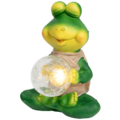 Solarna vrtna svjetiljka, žaba