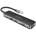 Konverter USB HUB type C to HDMI/USB3.0/USB2.0/SD/ TF/PD