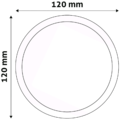 Plafonjera LED, 6W, 420 lm, 4000K, IP20