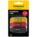 (Intenso) - USB2.0-32GB/Rainbow, 3 kom