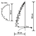 Dekorativni bor s LED rasvjetom, 3D + 2D iglice, 180 cm