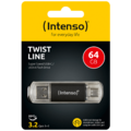 (Intenso) - USB3.2-64GB/Twist Line