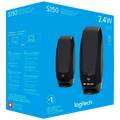 Zvučnici 2.0, 2.4 W, USB