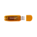USB Flash drive 64GB Hi-Speed USB 2.0, Rainbow Line, ORANGE