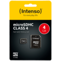 (Intenso) - SDHCmicro+ad-4GB/Class4