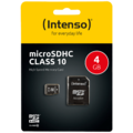 (Intenso) - SDHCmicro+ad-4GB/Class10