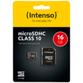 (Intenso) - SDHCmicro+ad-16GB/Class10