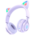 Slušalice bežične sa mikrofonom, Bluetooth, mačje uši