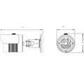 Kamera IP, 2.4MP, PoE, 1/2.8