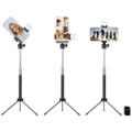 Selfie Stick + Stativ s lampom i Bluetooth upravljanjem