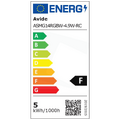 Pametna sijalica, LED 4.9W, E14, RGB+W, 2700K, daljinski