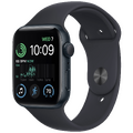 Apple - Watch SE 2022 44mm Midnight AC