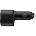 Auto punjač sa type C kabelom, brzi, USB-A, USB-C, 45W+15W