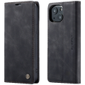 CaseMe - Flip Leather Phone Case iPhone 13