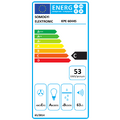 Napa TWISTER, 60 cm, protok 440 m³/h, 105W,  INOX