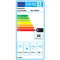 Napa HURRICANE 60 cm, protok 380 m³/h,2motora,200W,bijela 