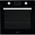 Indesit IFW 65Y0 J BL oven 66 L A Black, Stainless steel