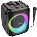 Zvučnik bežični sa mikrofonom, Bluetooth, RGB LED, 45W